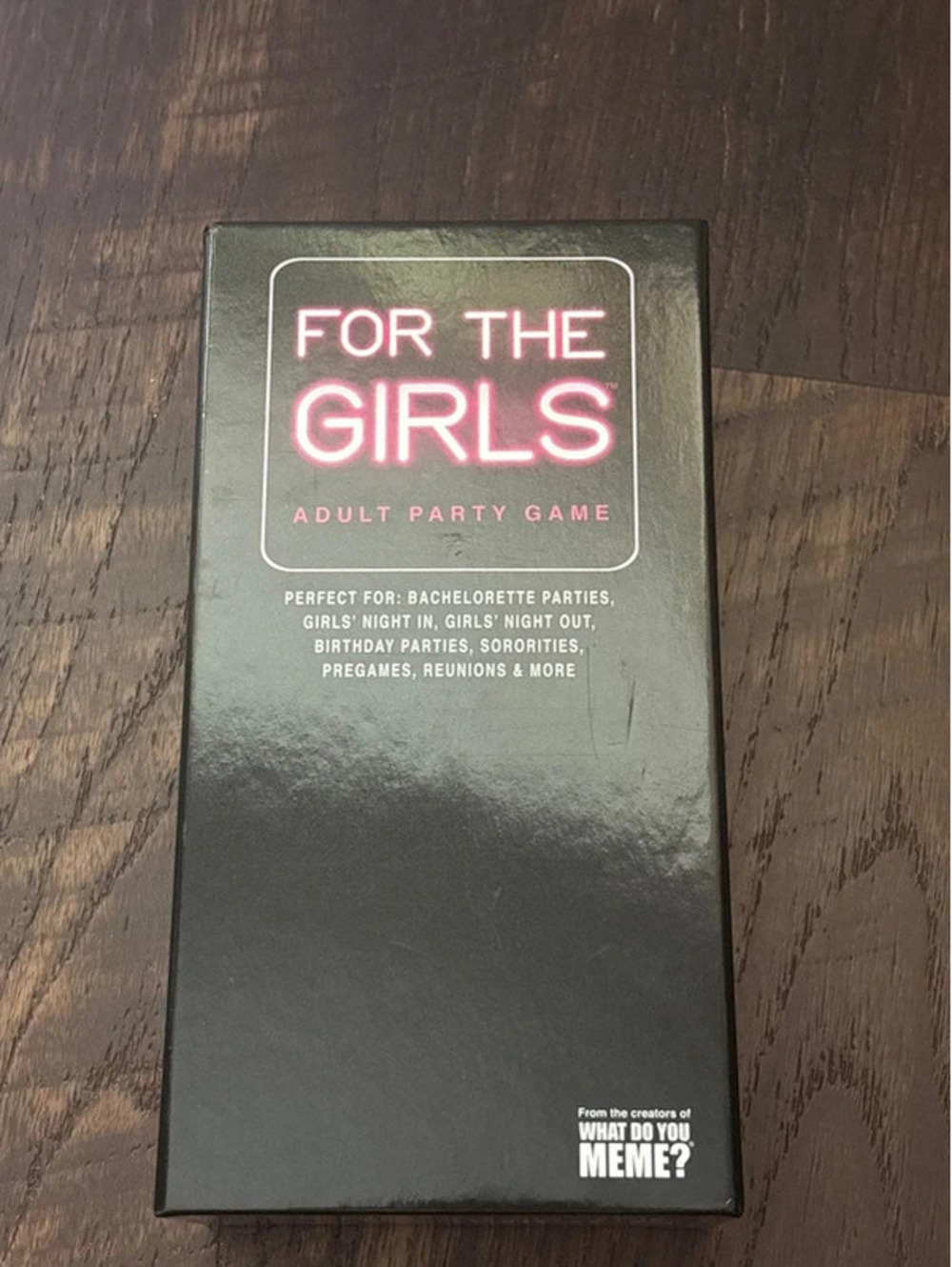 For the girls adult party game